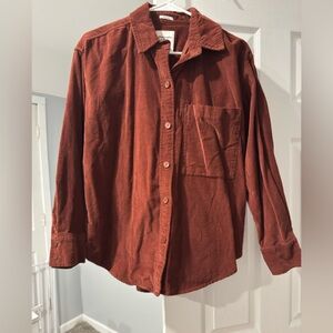 Abercrombie & Fitch Corduroy Shacket